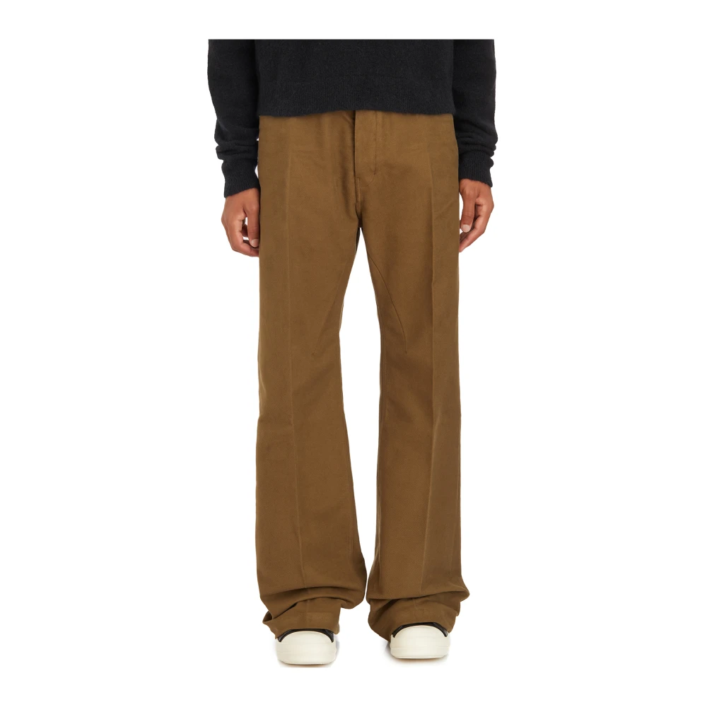Rick Owens Geth Jeans Bean Broek Brown Heren