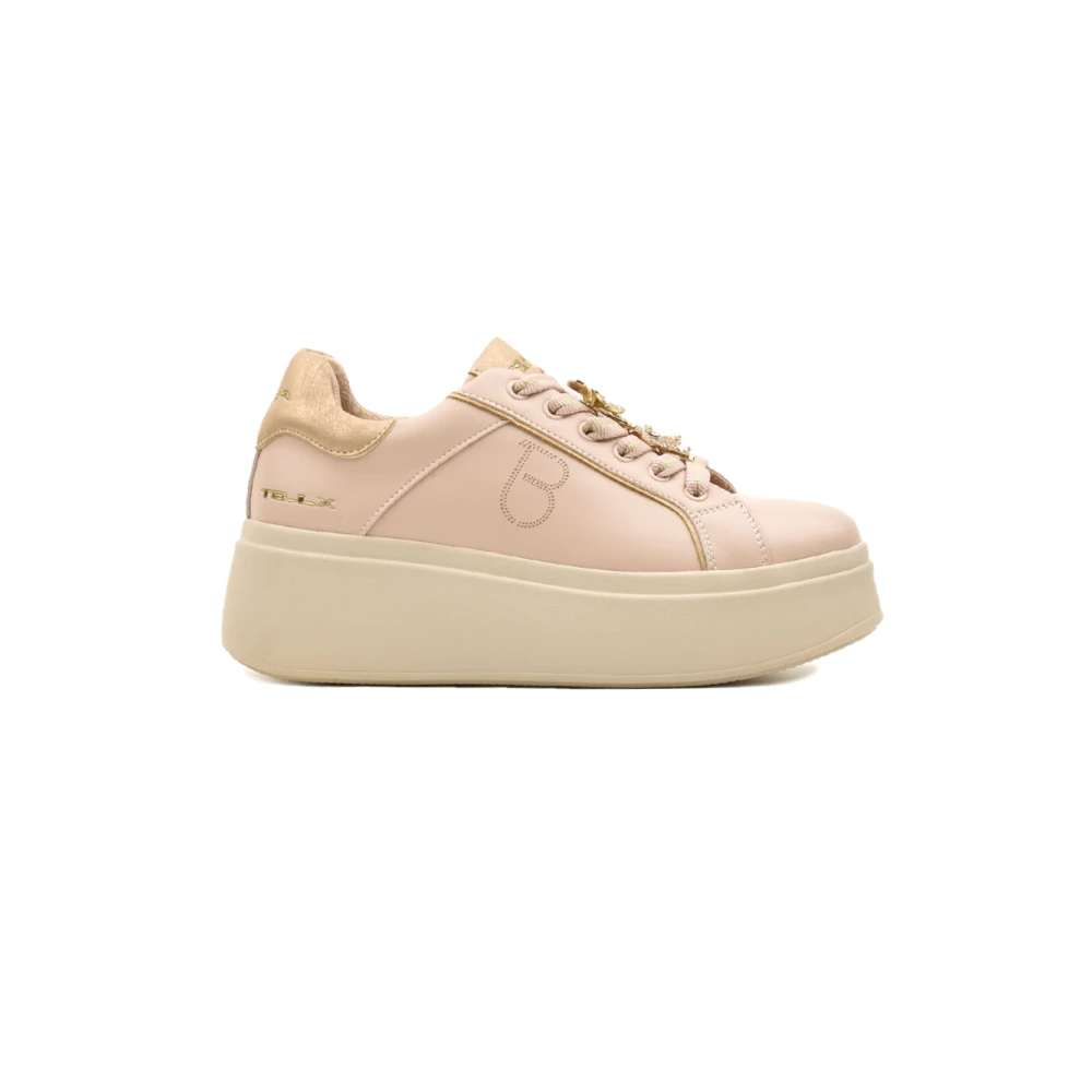 Tosca Blu Lily Leather Platform Sneaker