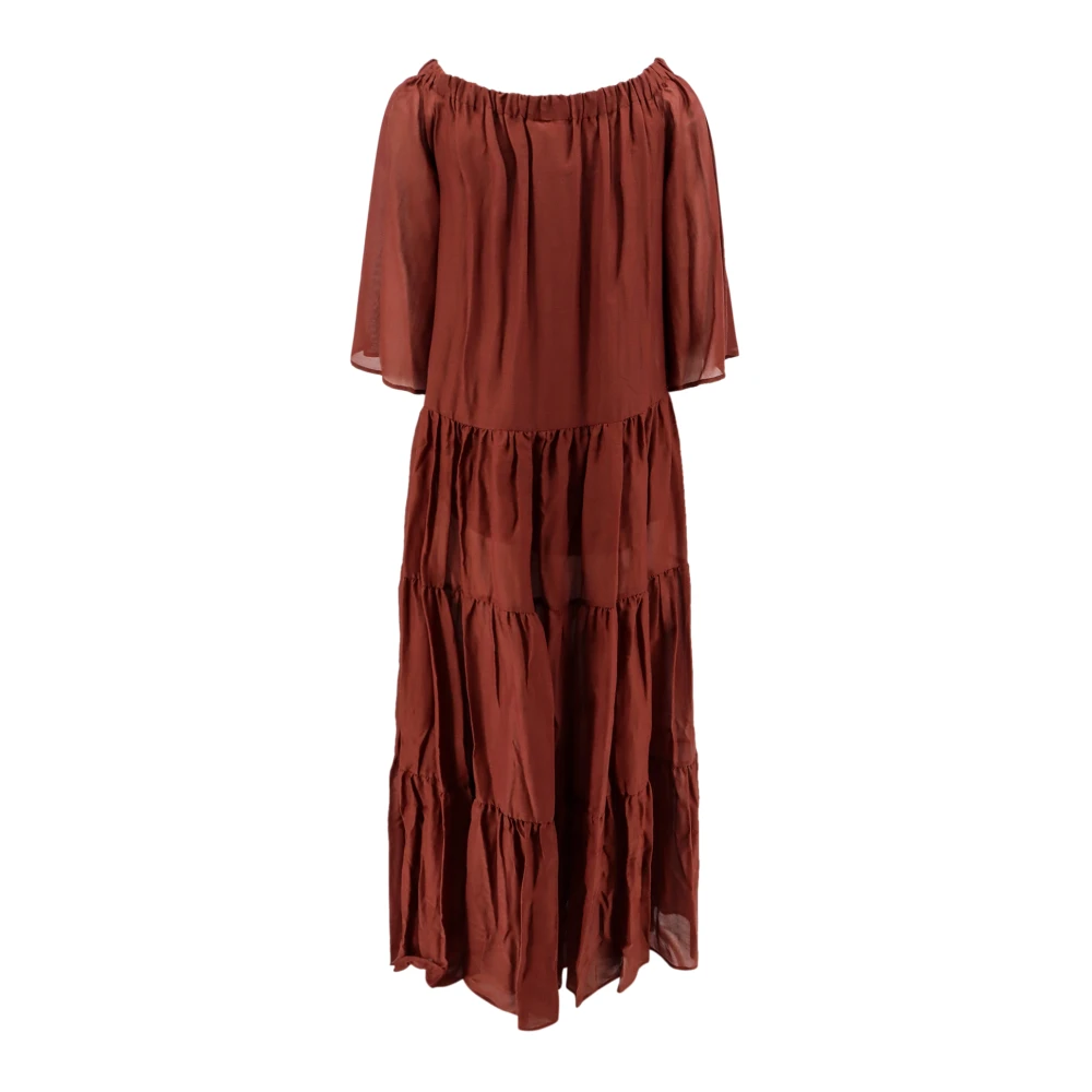 Semicouture Dresses Brown Dames