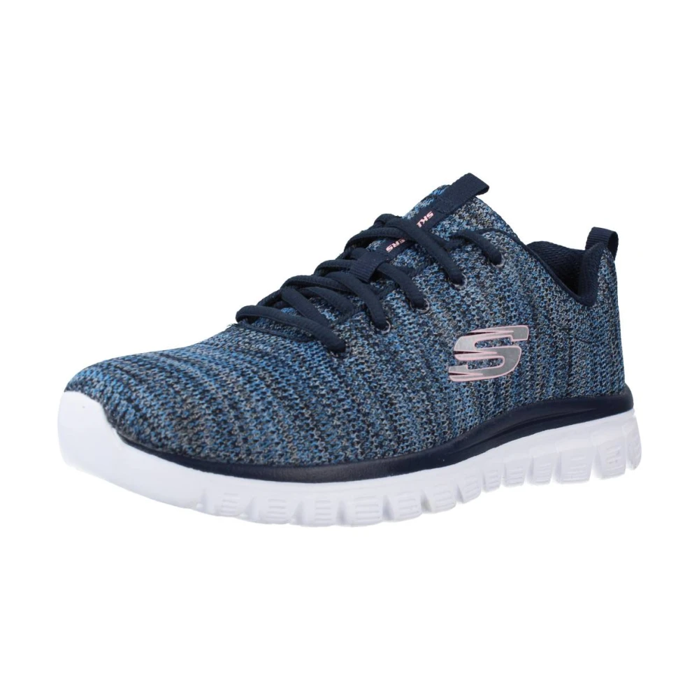 Skechers Sneakers Blue Dames