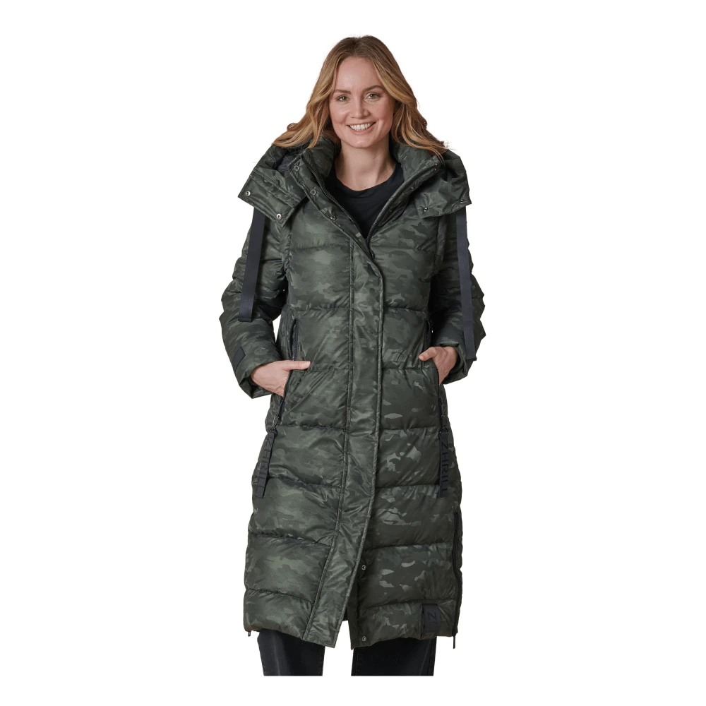 Zhrill Multi Functionele Jas Zhisi MAX Camo Groen Green Dames