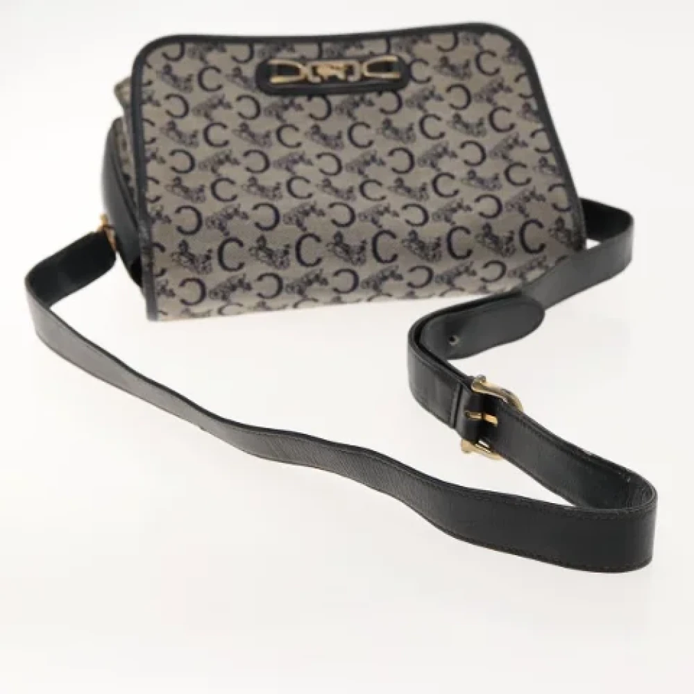 Celine Vintage Pre-owned Canvas celine-bags Blue Dames