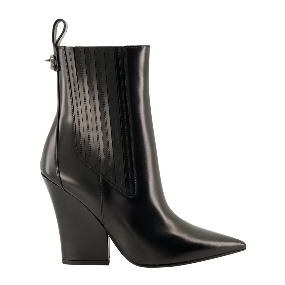 Valentino Garavani Vlogo Beatles Boots - Female - Cowboy & Biker Boots - Black - 5 1/2 Uk - Shoes