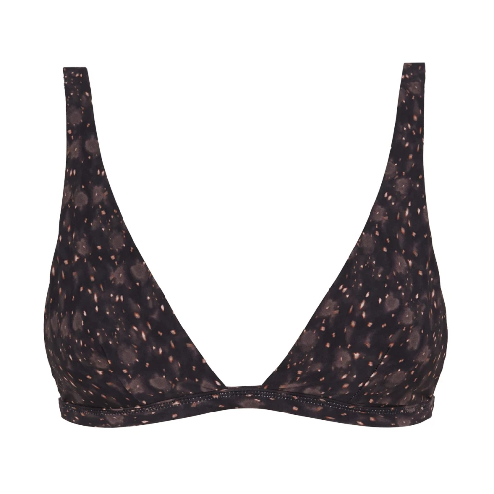 Cortana Women's Black Khata- Bikini Top Hedy Print - Bikinis - Xs - Swimwear