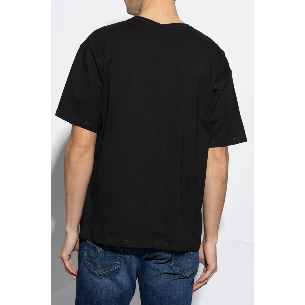 Diesel T-shirt T-Boxt-R30 Black Heren