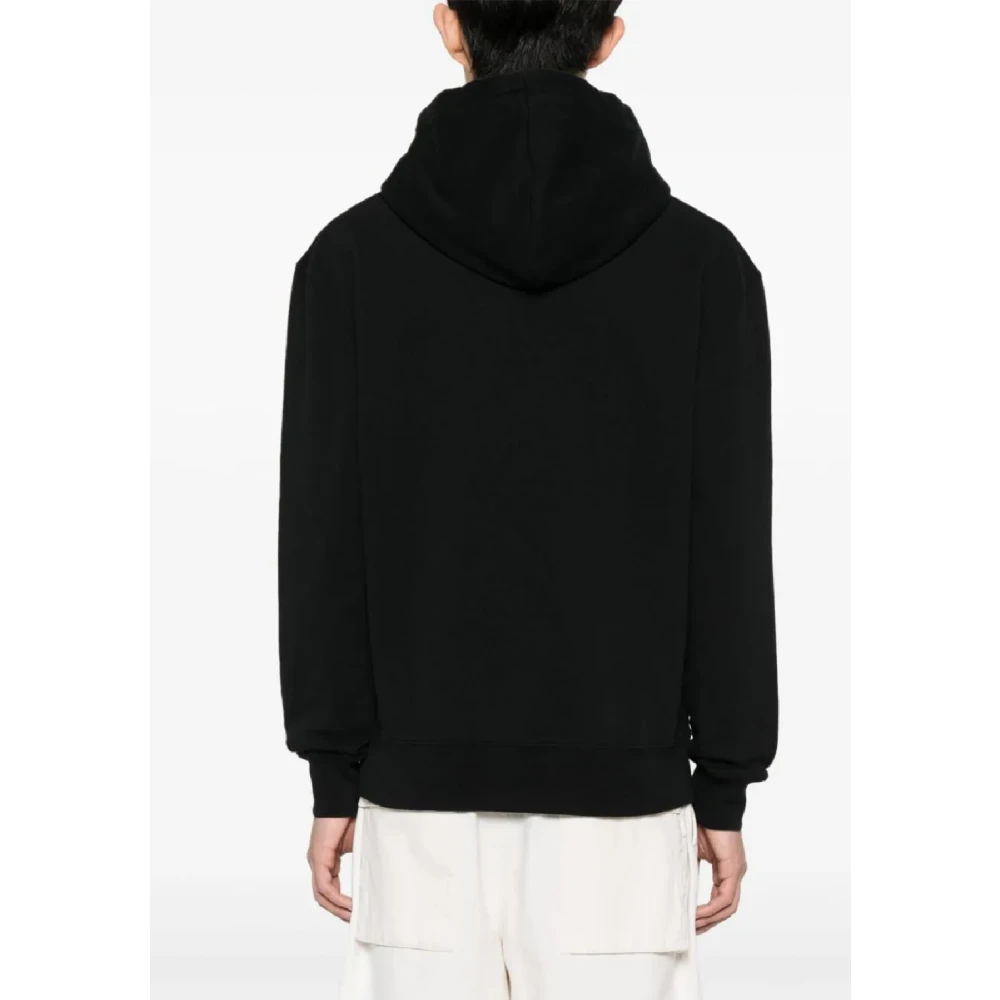 Maison Kitsuné Zwarte Sweatshirt Aw24 Herenmode Black Heren