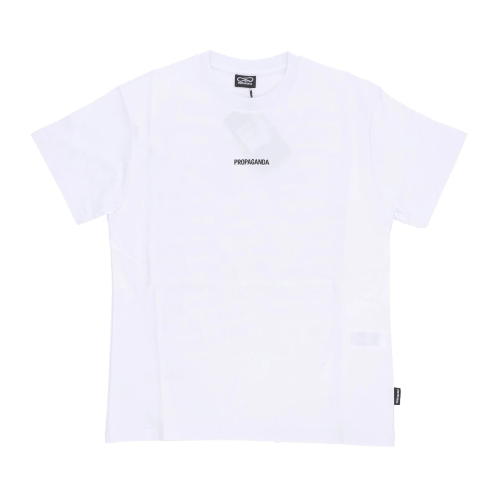 Propaganda Wit Heren T-shirt White Heren