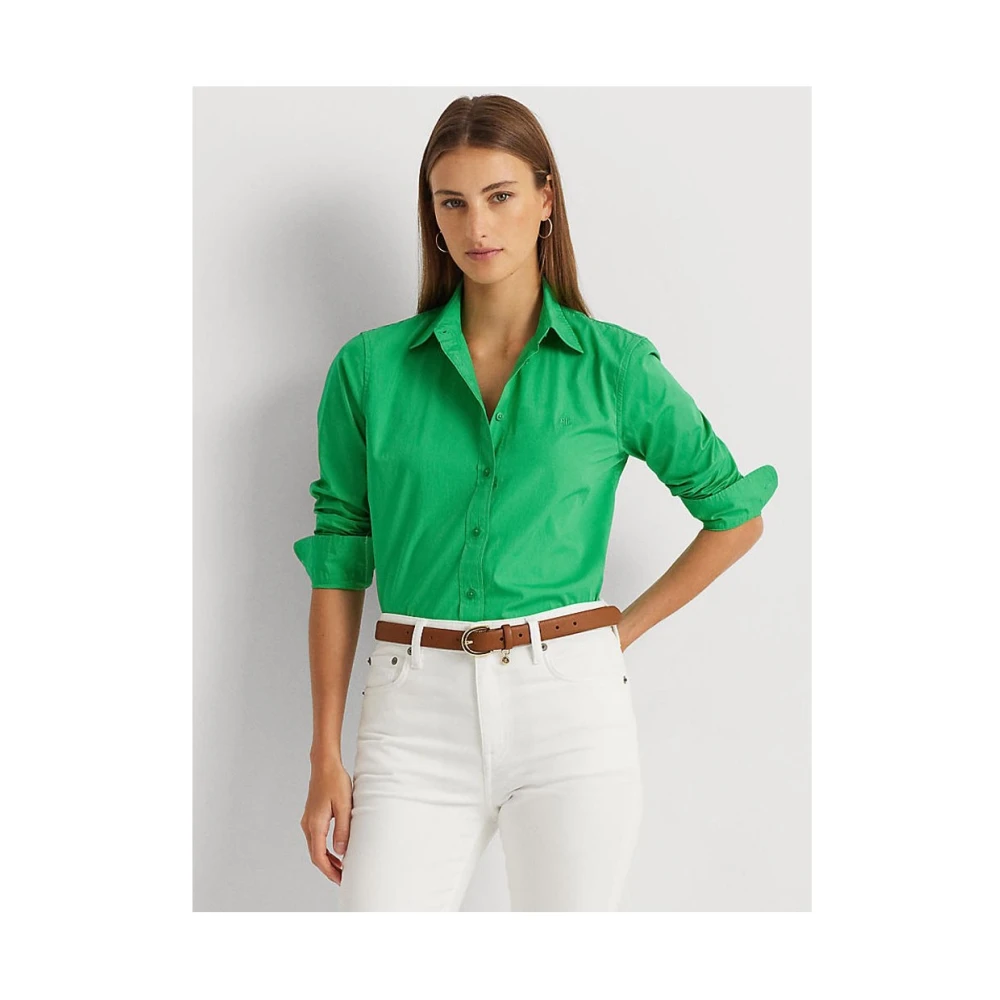 Ralph Lauren Casual Overhemd Green Dames