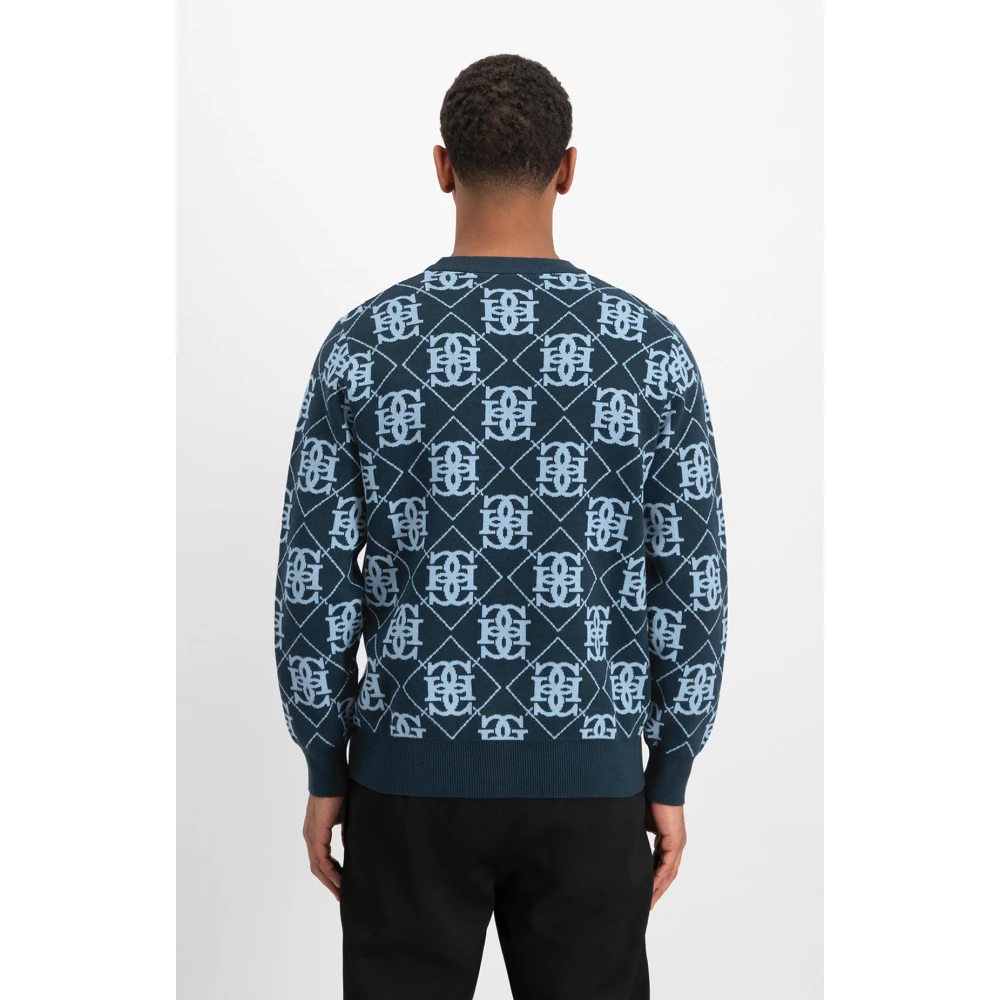 In Gold We Trust Goetsch Gebreide kleding Blue Heren