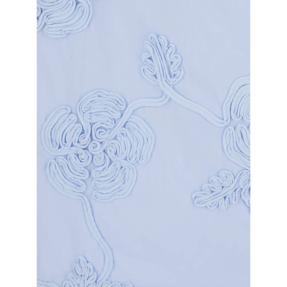 Rotate Birger Christensen Gebloemde Minirok Blue Dames