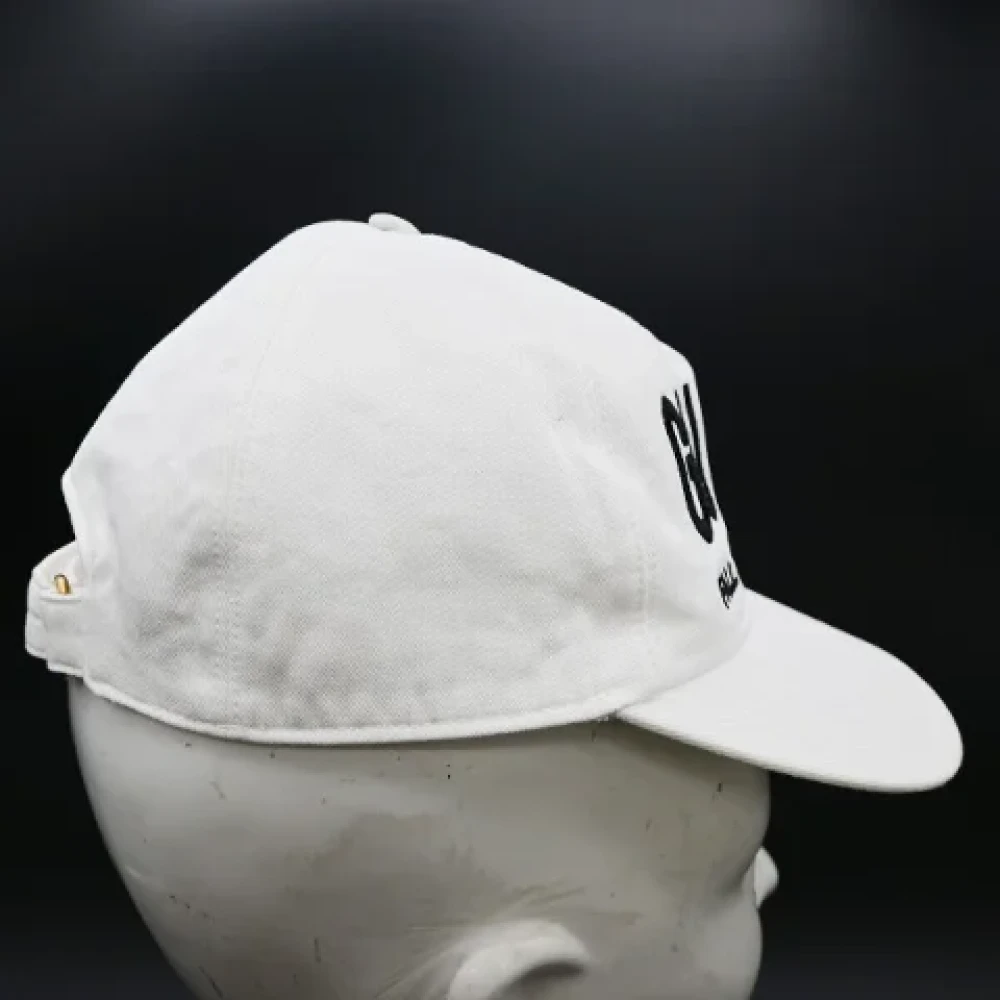 Gucci Vintage Pre-owned Cotton hats White Dames