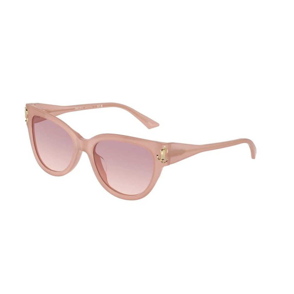 Jimmy Choo Women's Pink Sunglasses,, Brown Violet Gradient Sunglasses Medium