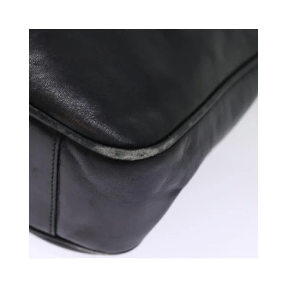 Gucci Vintage Pre-owned Leather gucci-bags Black Dames
