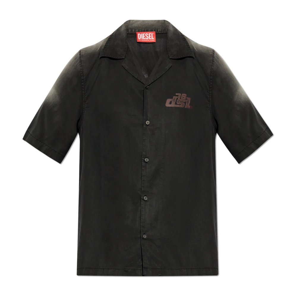 Shirts > Short Sleeve Shirts - - Diesel - Modalova