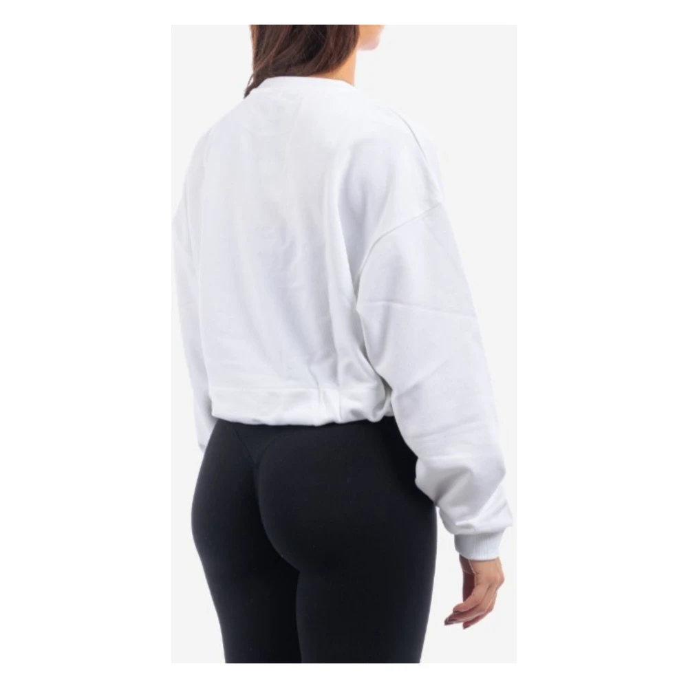Moschino Dames Sweatshirt Zwemkleding White Dames