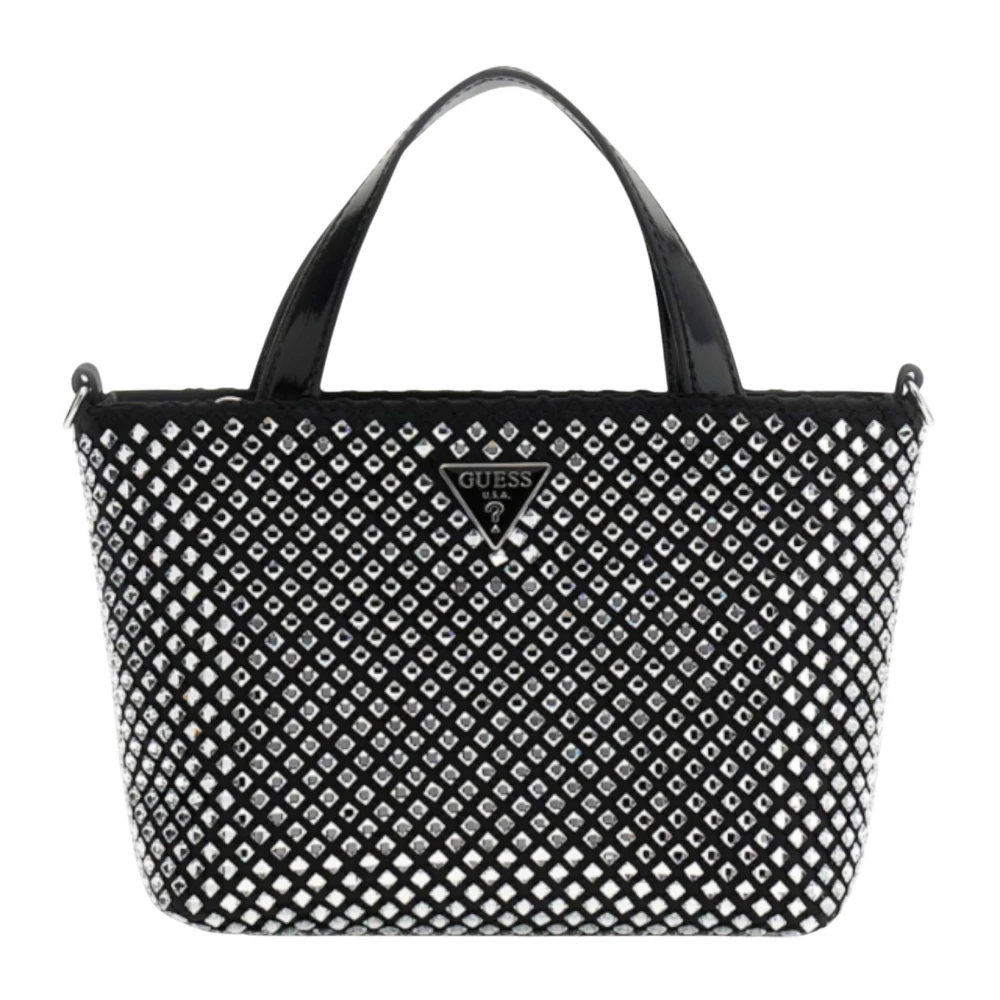 Guess Women's Black Shopping Bags, One Size, Tasmin Shopper