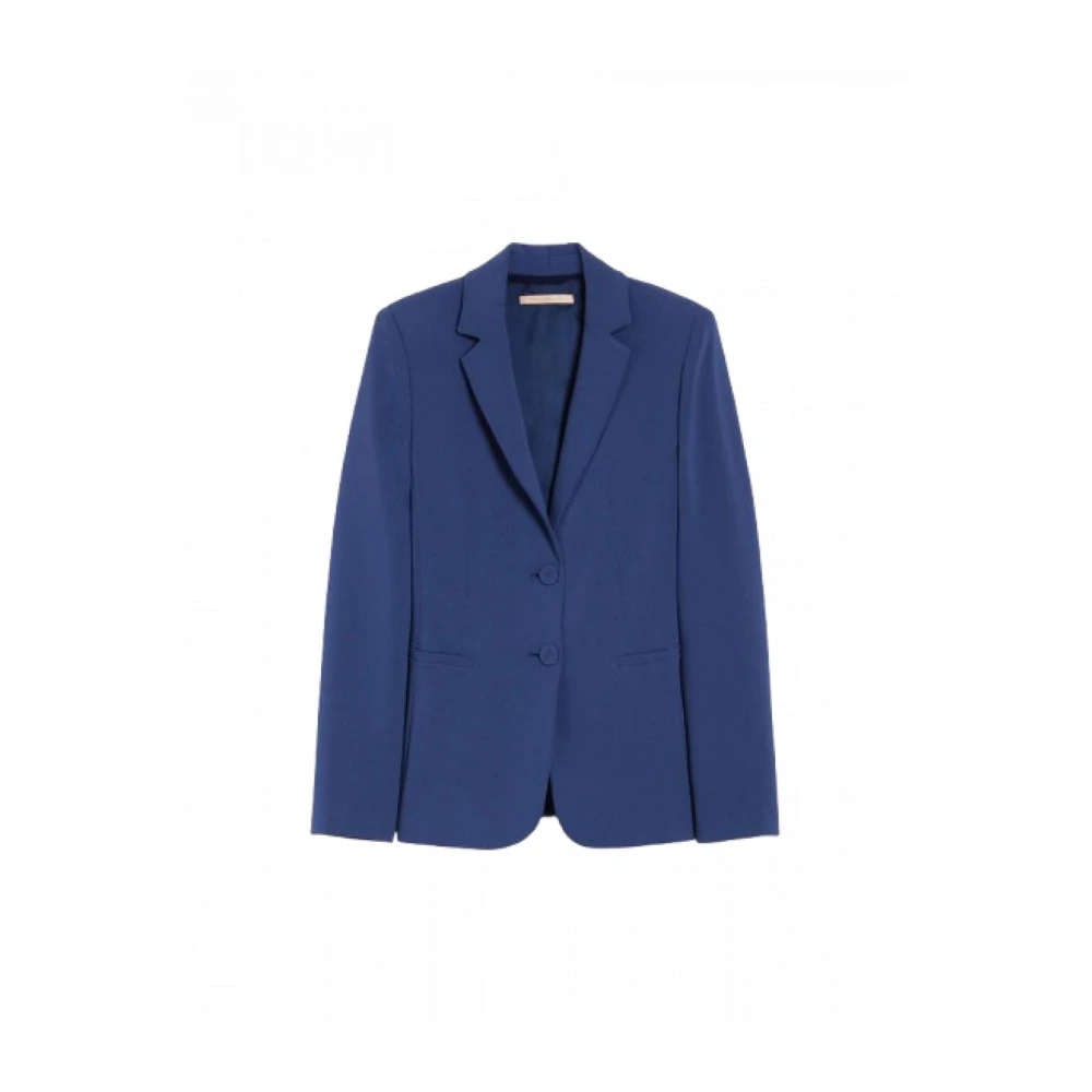 Pennyblack Slim Fit Katoenen Blazer Blue Dames