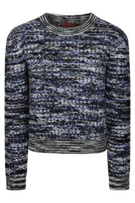 Missoni Round-neck Knitwear Blå 42 IT