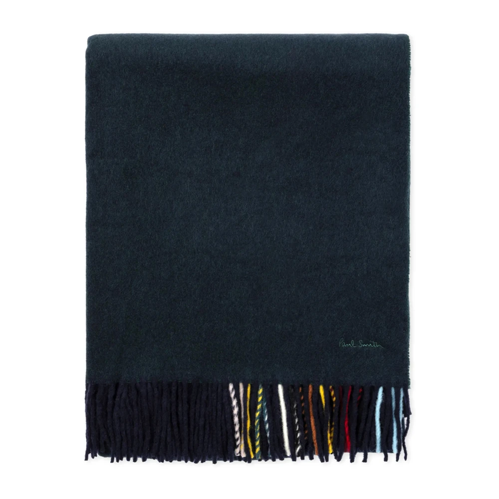 PS By Paul Smith Artiest Streep Sjaal Blue Heren