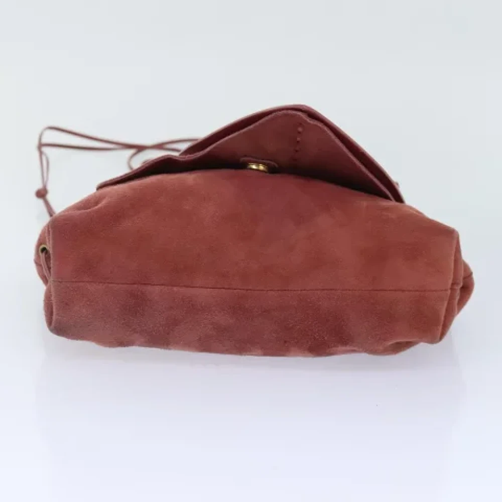 Gucci Vintage Pre-owned Leather gucci-bags Red Dames