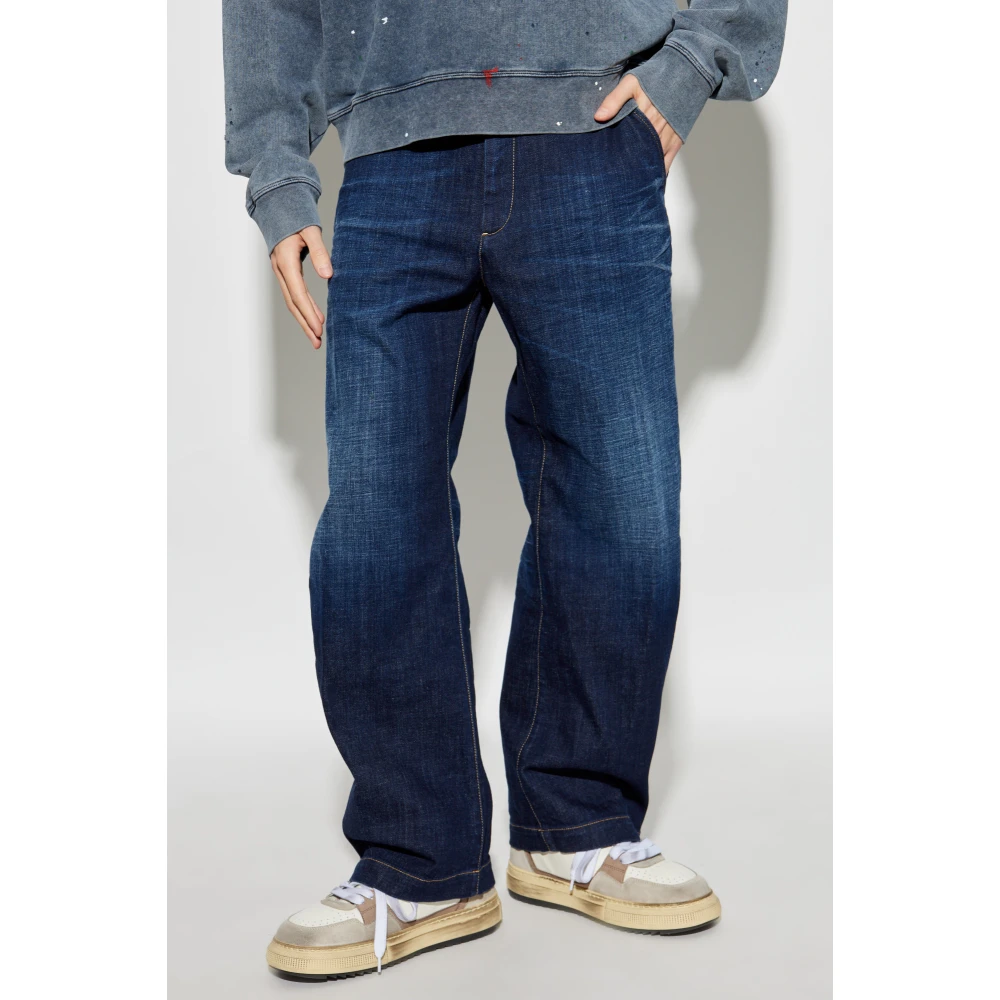 Dsquared2 Jeans Snatch Blue Heren
