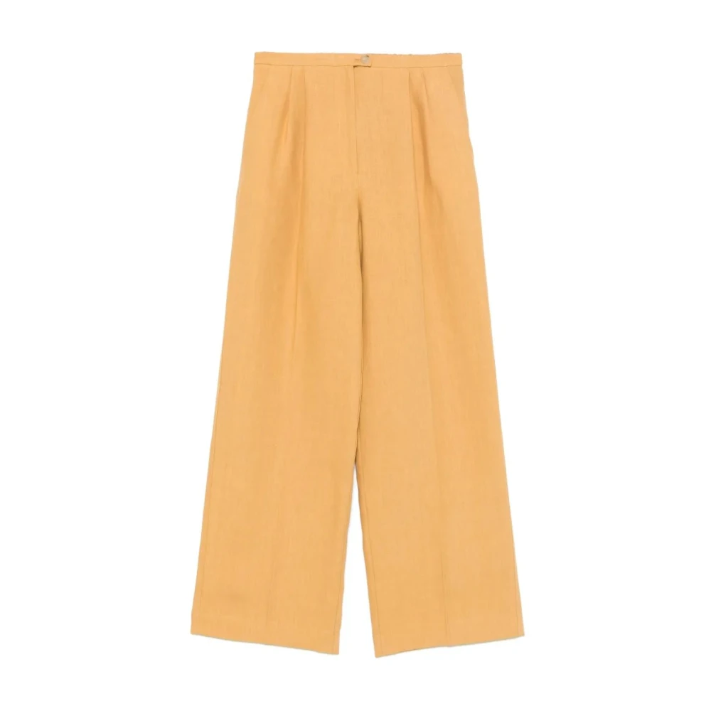 Trousers > Wide Trousers - - Forte Forte - Modalova