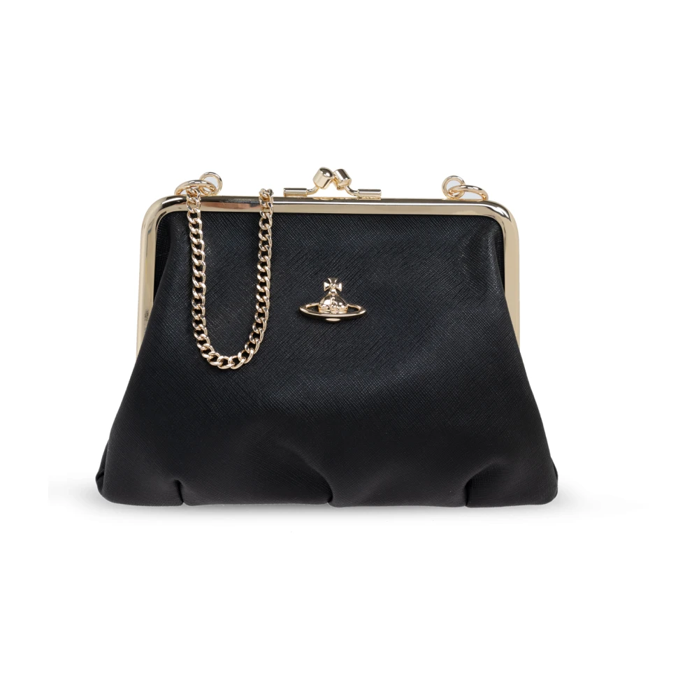 Vivienne Westwood Women's Black Handbags, One Size, Wallet On A Chain