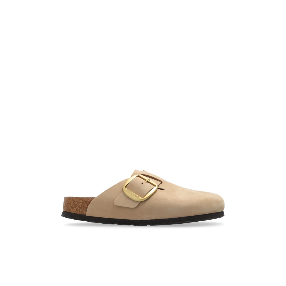 Boston Big Buckle Nubuck Leather Narrow - Sandcastle 36