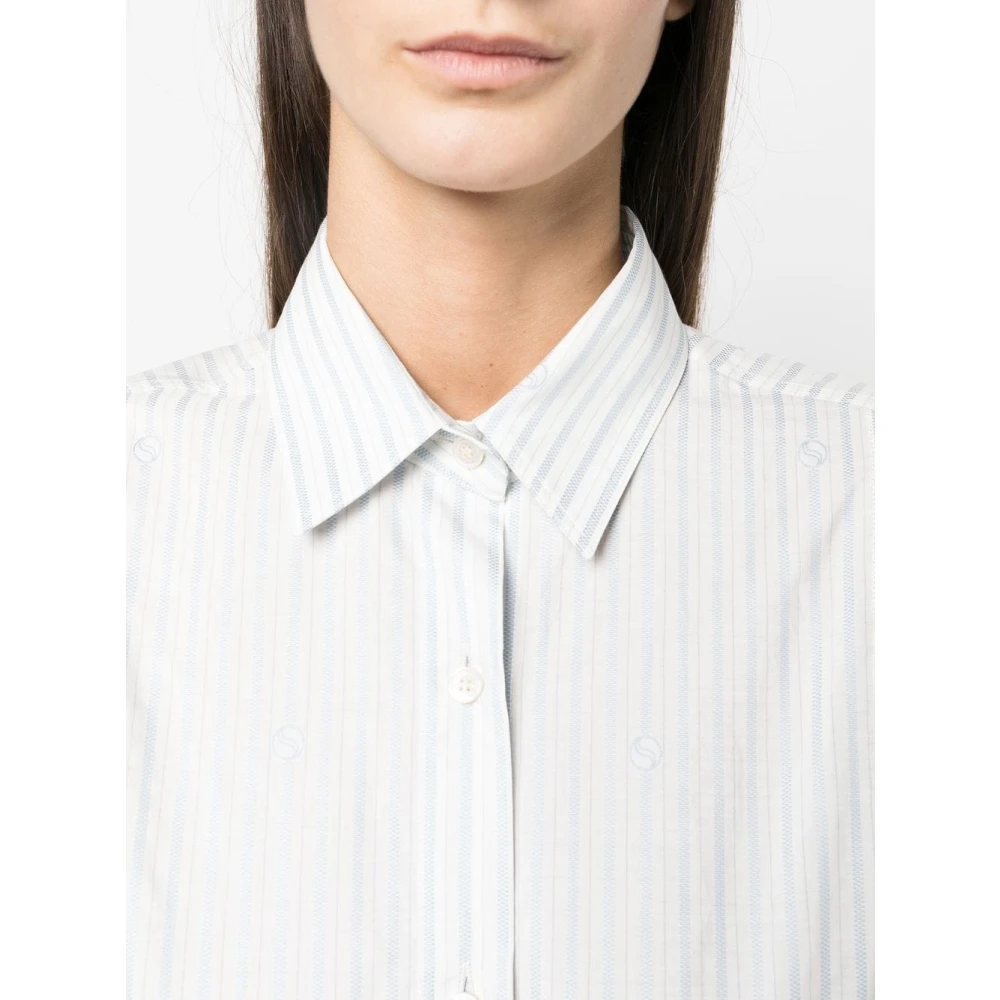 Stella Mccartney Casual Katoenen Overhemd voor Mannen White Dames