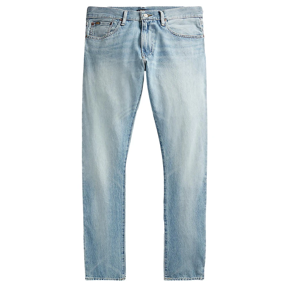 Polo Ralph Lauren Blue Stylish Denim Jeans - Male - Slim Fit Jeans - W34 L34 - Jeans
