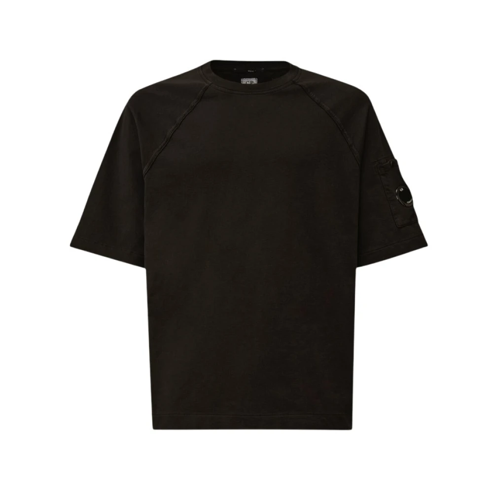 C.p. Company Men's Black T-Shirts - T-Shirts - S - Tops
