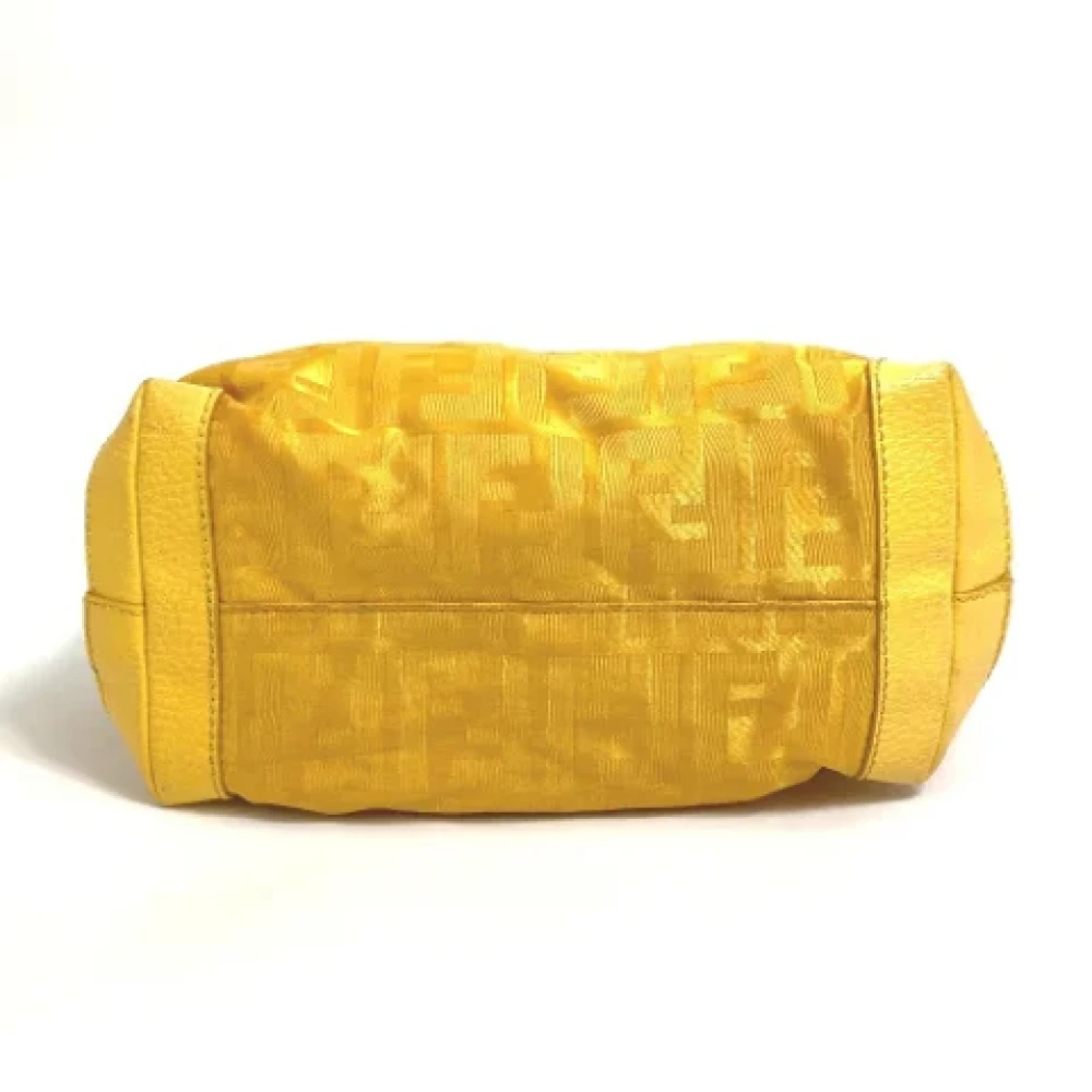 Fendi Vintage Pre-owned Fabric fendi-bags Yellow Dames