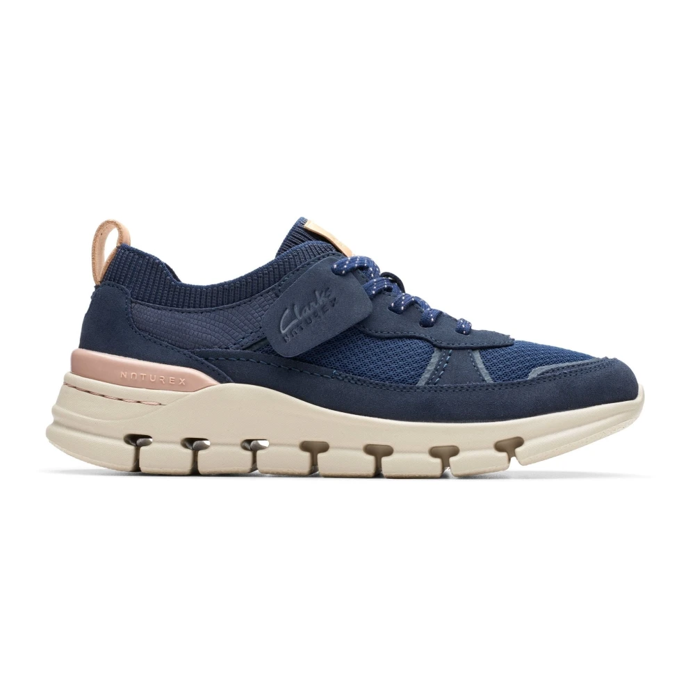 Clarks Nature X Cove Sneakers Dames Schoenen Blauw