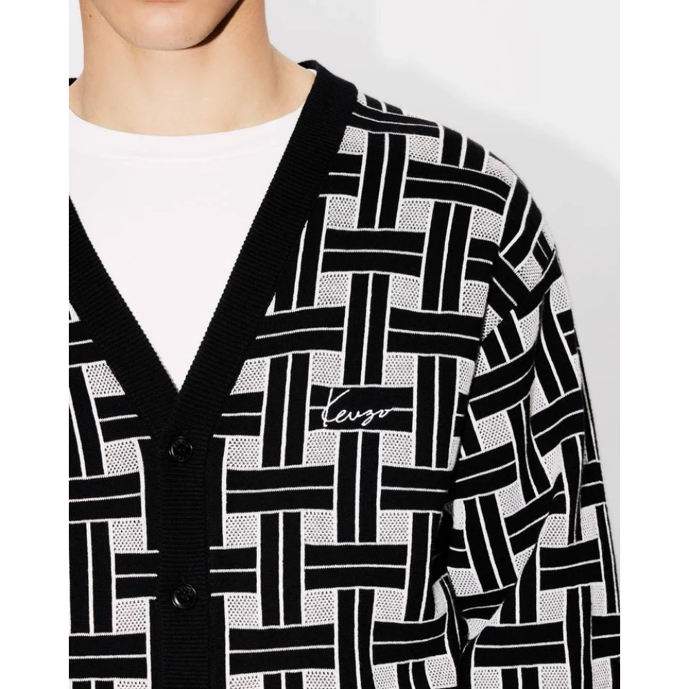 Kenzo Zwarte Vest voor Mannen Black Heren