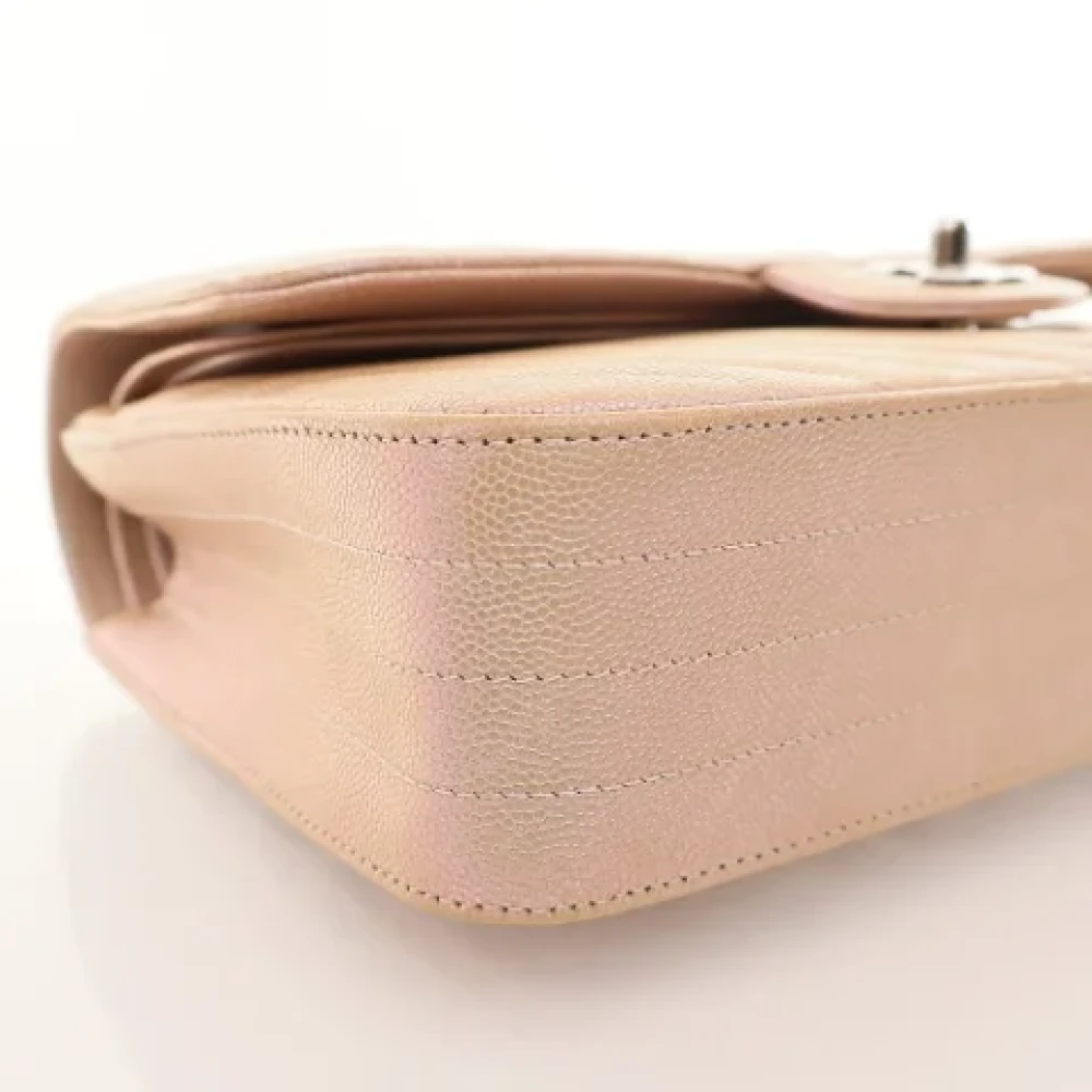 Chanel Vintage Pre-owned Leather handbags Pink Dames