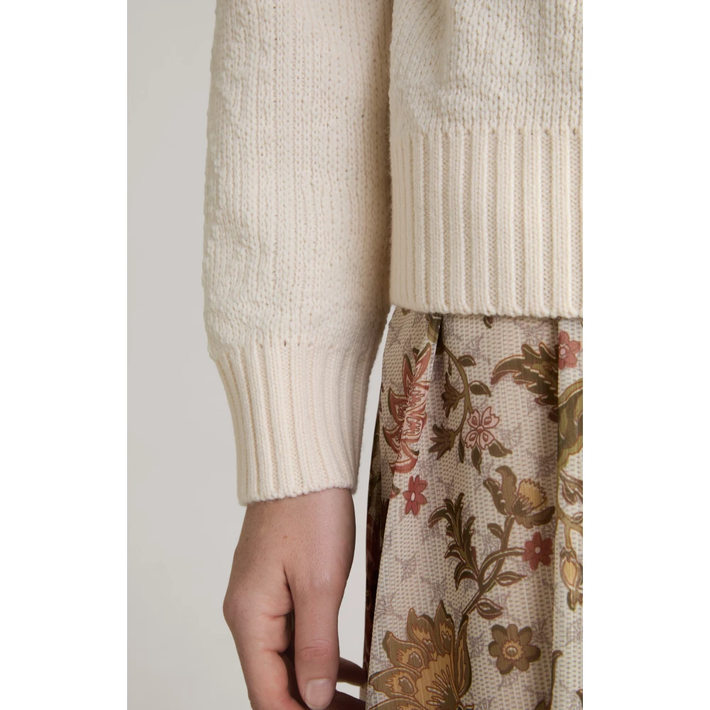 Joop! Gebreide Trui met Decoratief Patroon voor Vrouwen Beige Dames