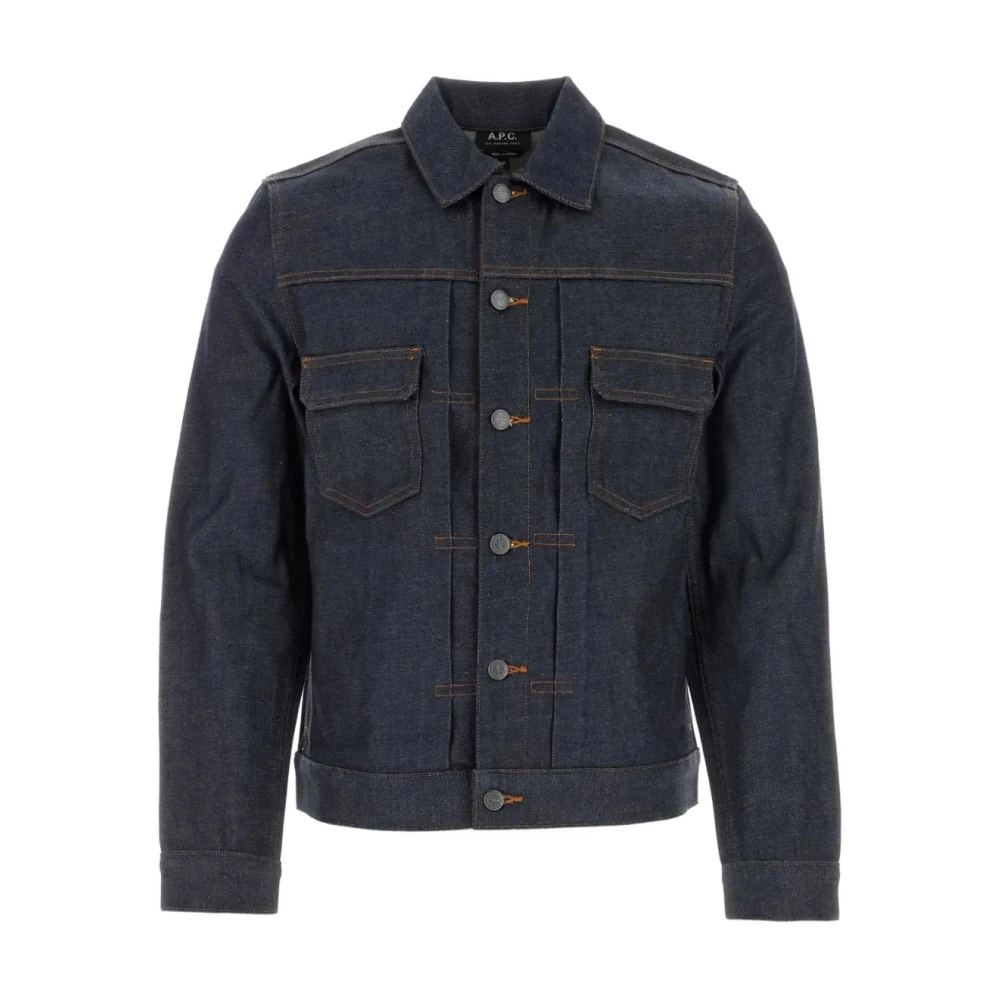 Jackets > Denim Jackets - - A.p.c. - Modalova