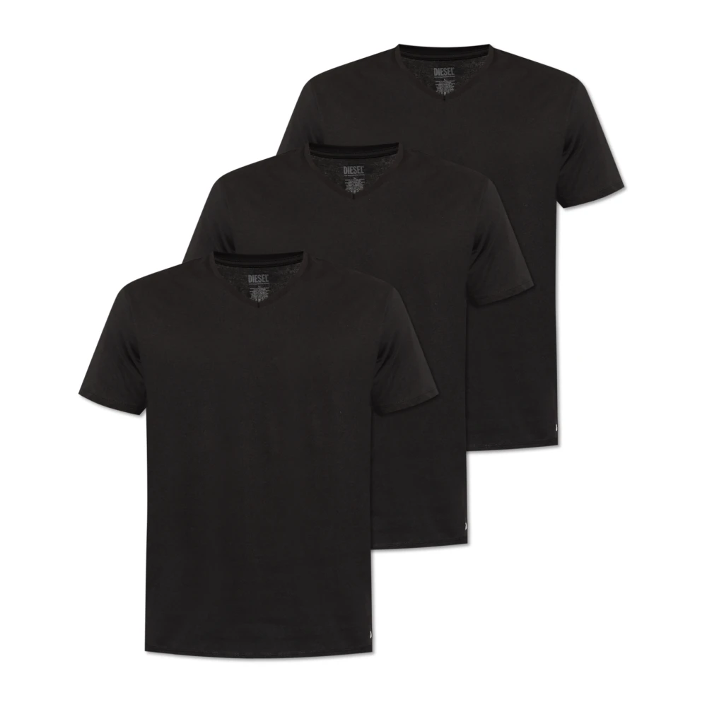 Diesel Herren Schwarz Oberteile, K, 2XLgröße: