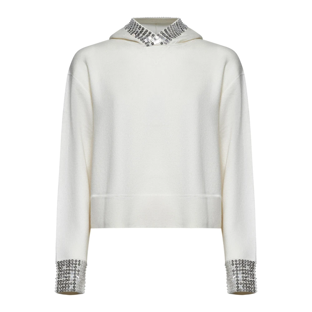 Kaos Icona Sweaters Cream Beige Dames