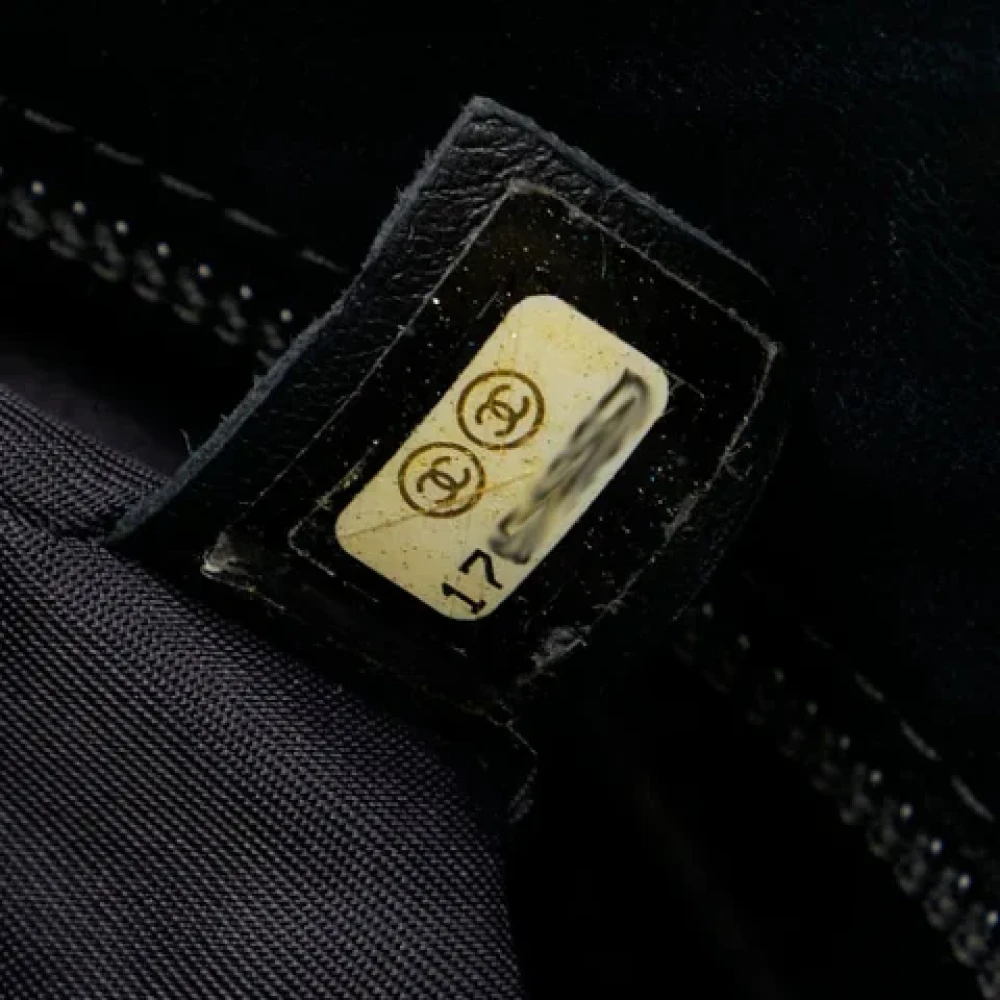 Chanel Vintage Pre-owned Plastic chanel-bags Black Dames