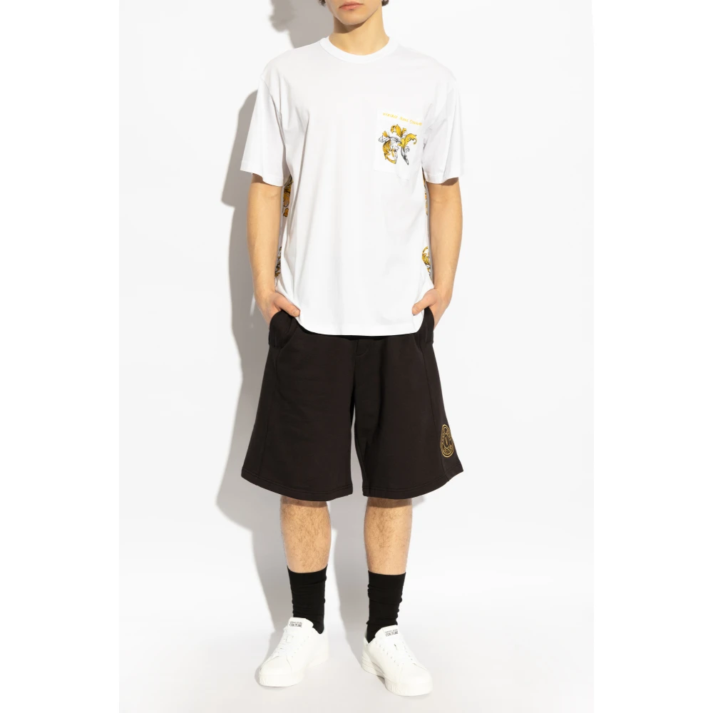 Versace Jeans Couture T-shirt met zak White Heren