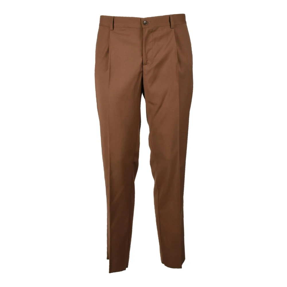 Daniele Alessandrini Elegante Herenbroek Brown Heren