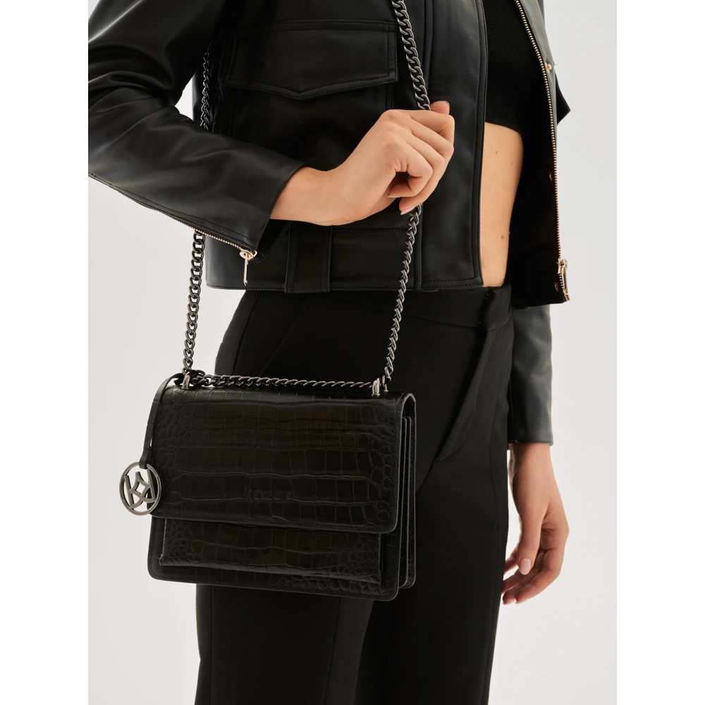 Kazar Dames zwarte tas Black Dames