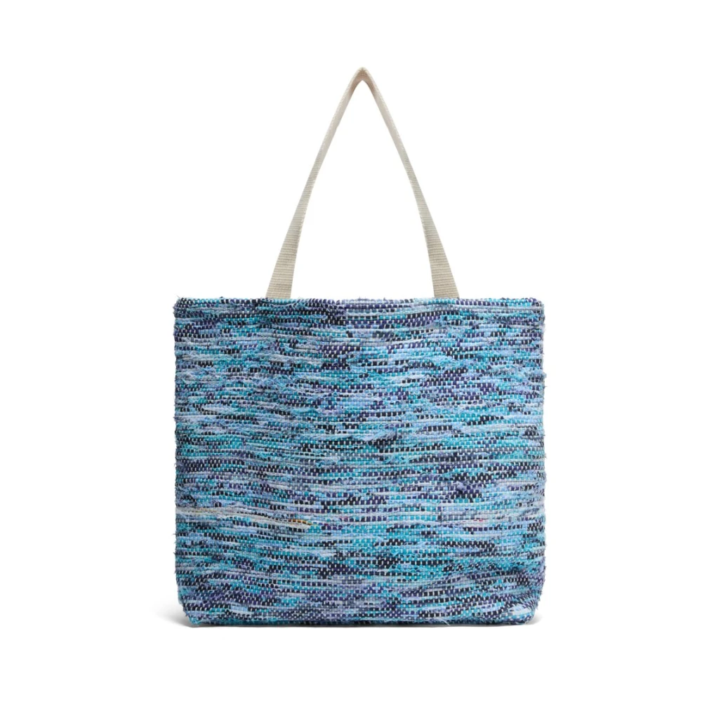 Vilebrequin Unisex Blu - Bamboo Large Beach Bag - Bags - One Size