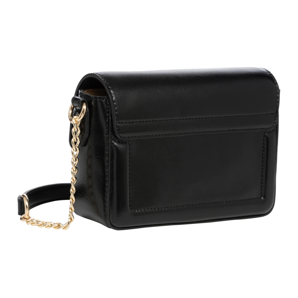Love Moschino Schoudertas met strikdetail en magneetsluiting Black Dames