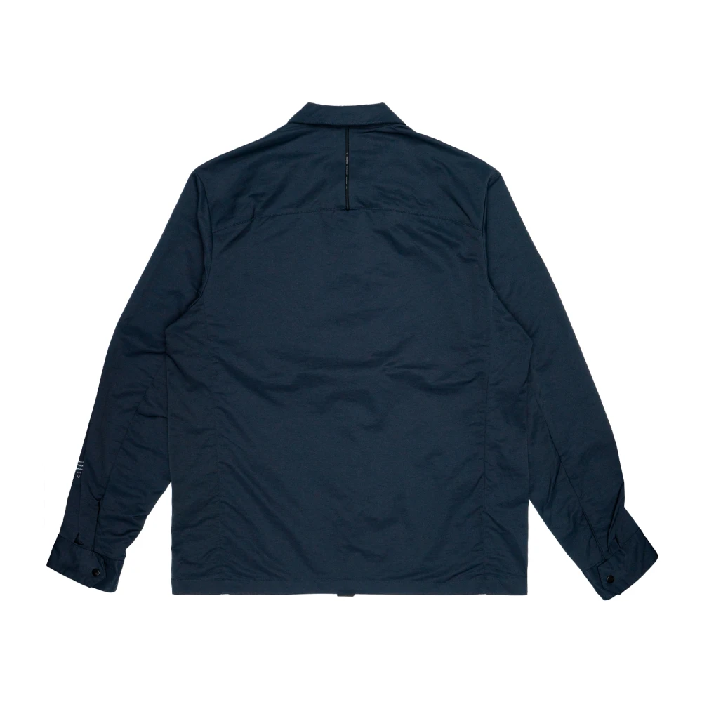 Krakatau Katoenen overshirt Zitmo voor laagjes Blue Heren