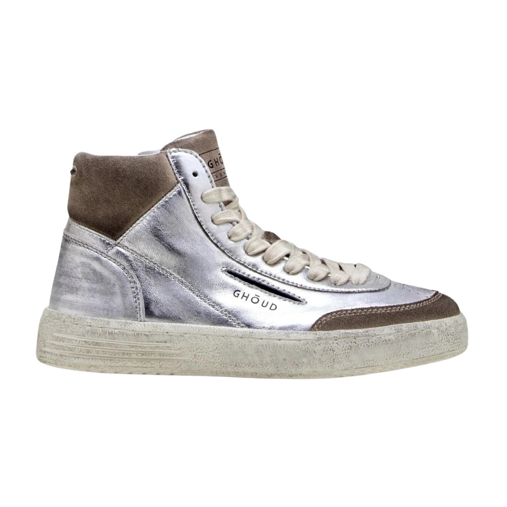 Ghoud Geborstelde Lido Sneaker Dames Schoenen Grijs