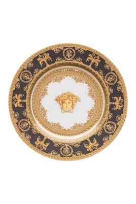 Barock Svart Tallrik