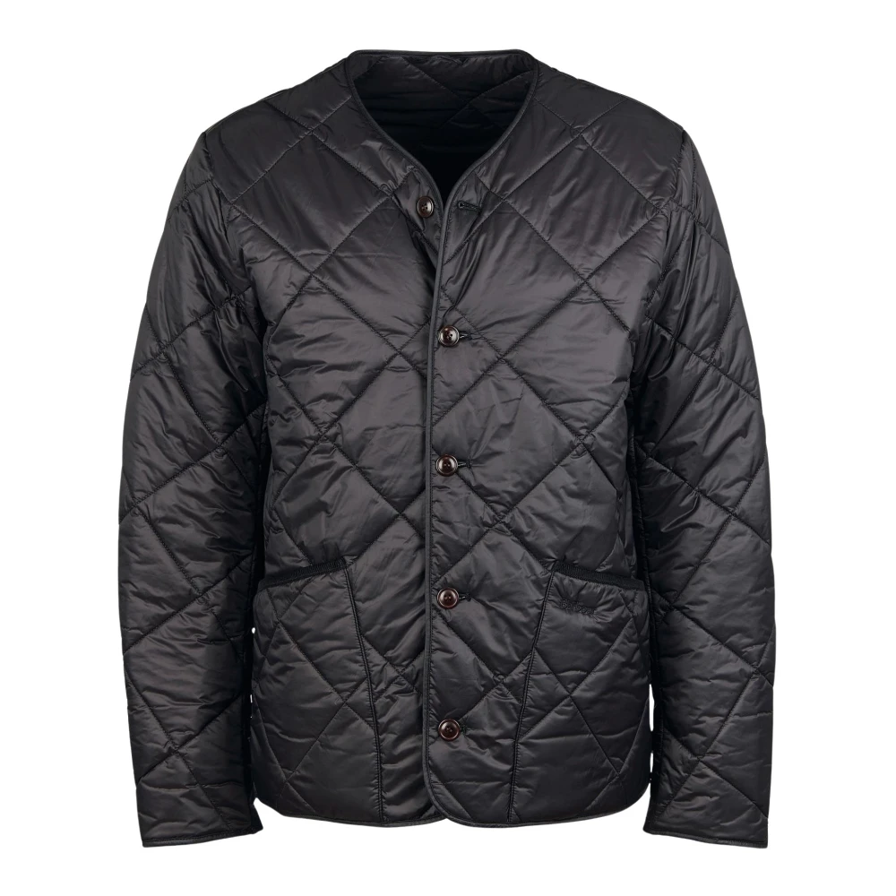 Barbour Liddesdale Cardigan Gewatteerd Jas Black Heren