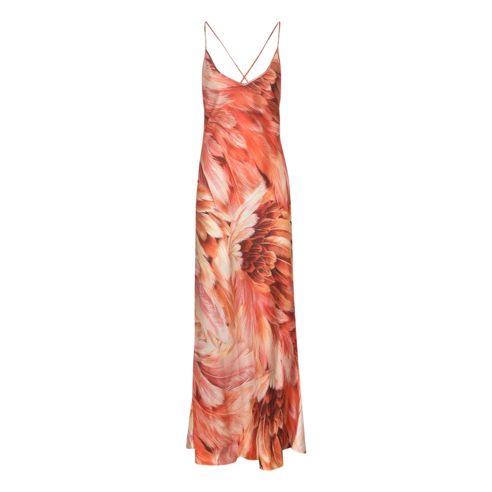 Roberto Cavalli Maxi-jurk Multicolor Dames